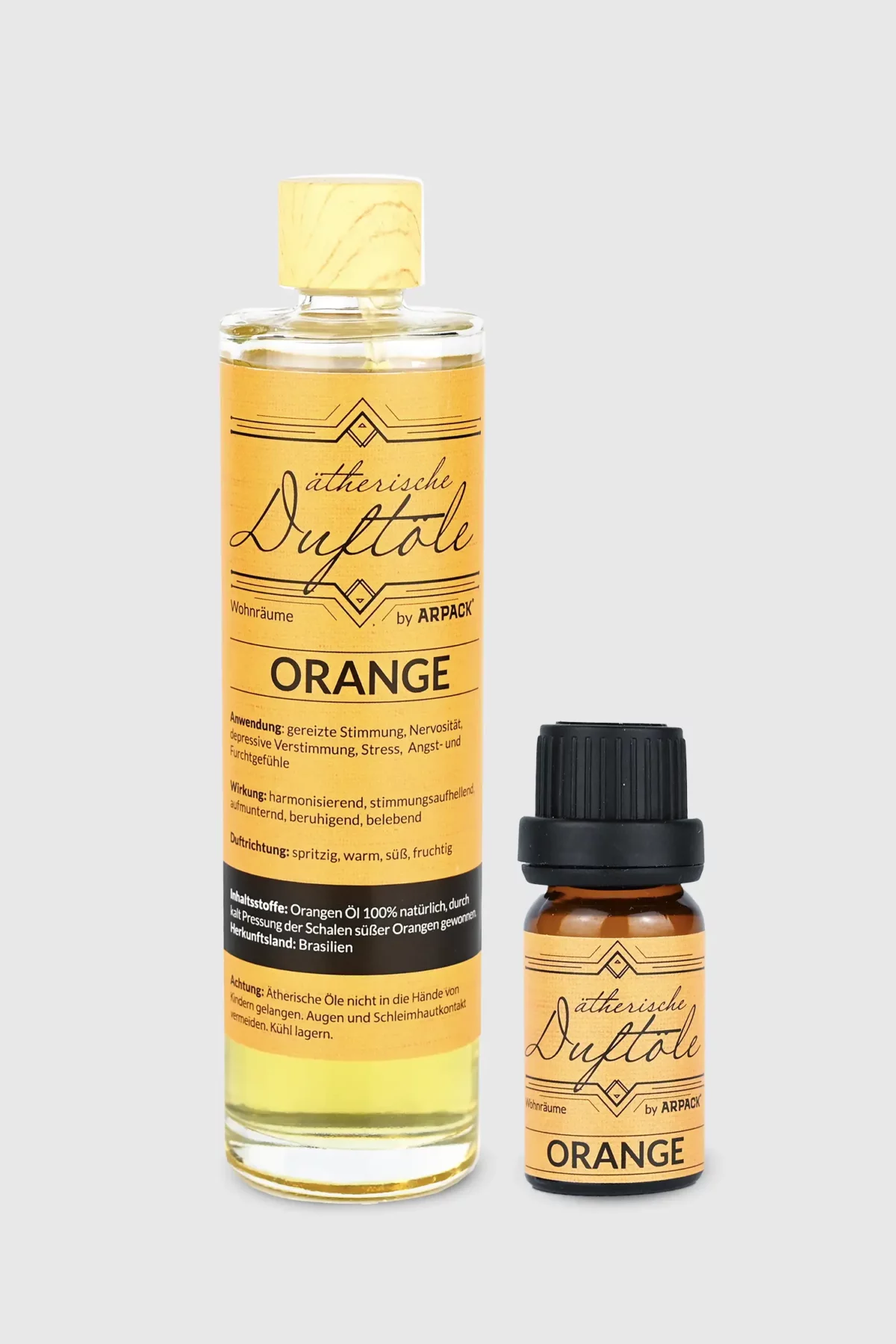 Essential oils orange