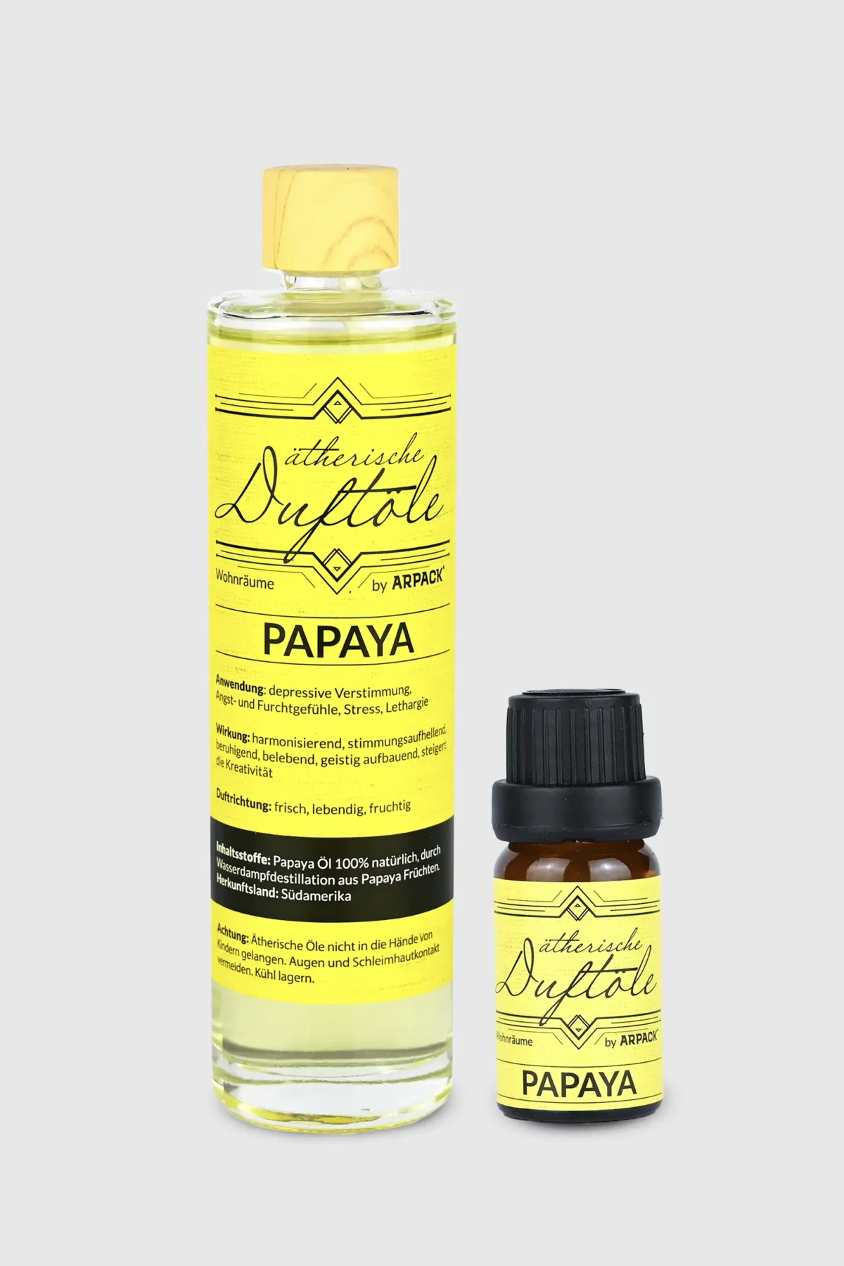 Essential oils papaya