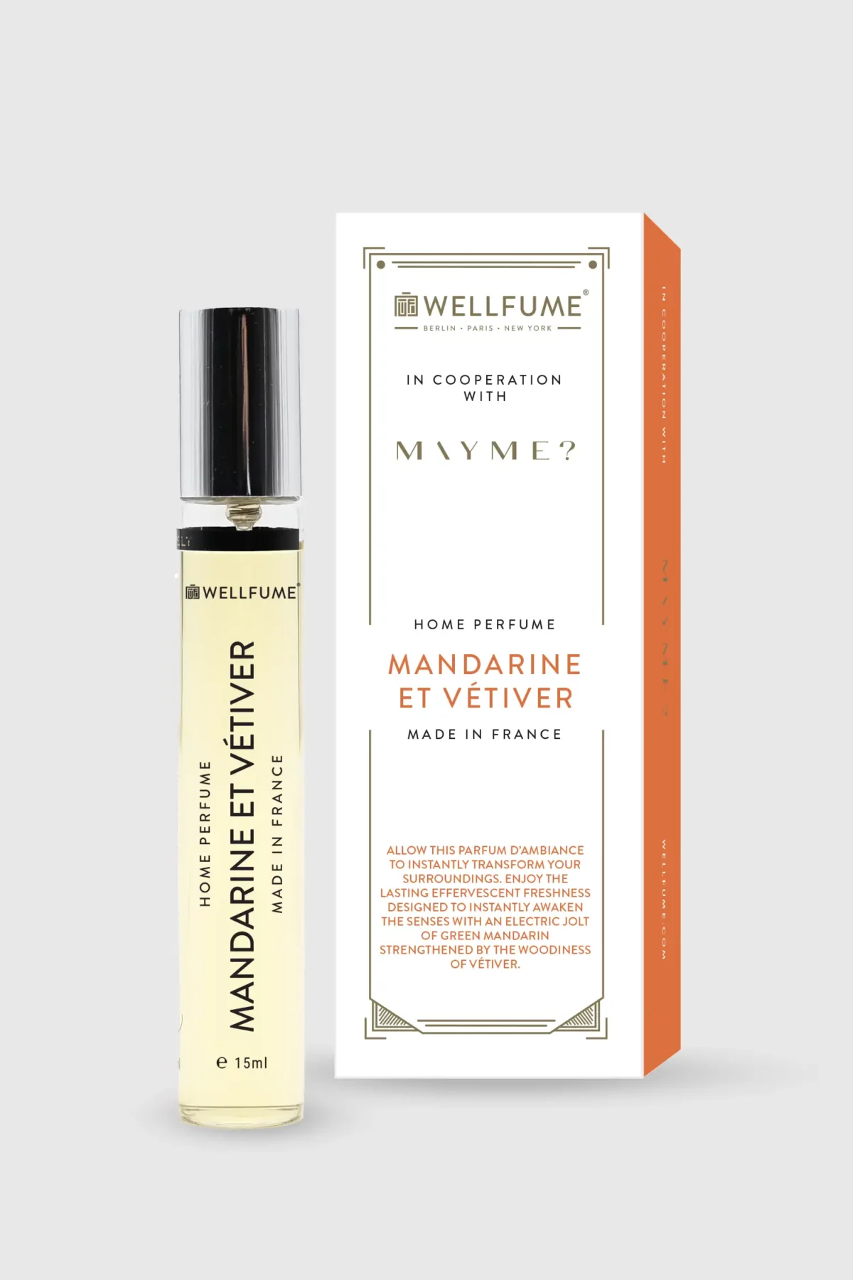 Perfume Mandarine et vetiver