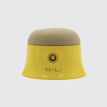 MILI magnetic Speaker yellow Mini Magnetic Bass Bluetooth Speaker